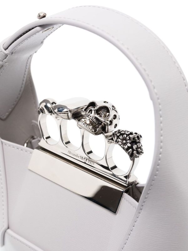 Alexander McQueen four-ring detail tote bag - Image 3
