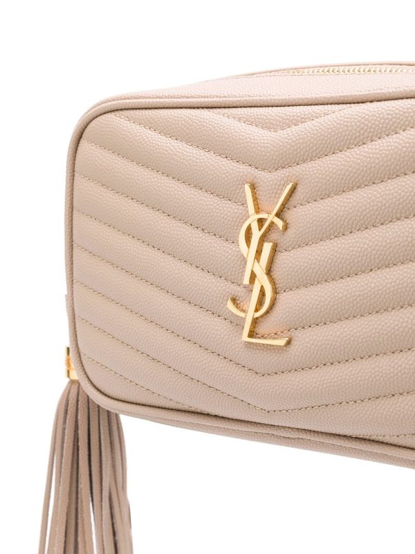 Saint Laurent quilted logo shoulder bag - Image 5