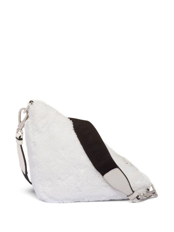 Prada Triangle terrycloth shoulder bag - Image 4