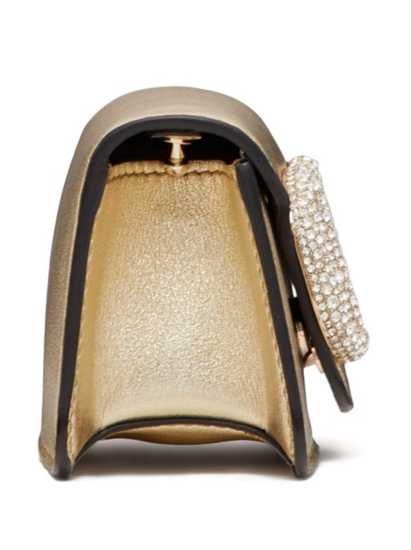 Valentino Garavani micro Locò crystal-embellished bag - Image 4