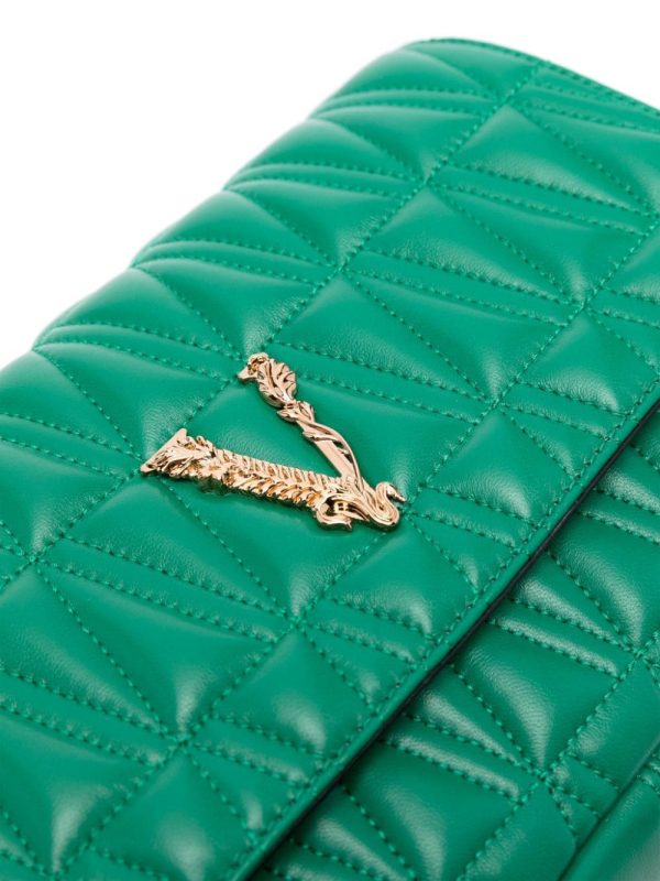 Versace Virtus quilted shoulder bag - Image 4