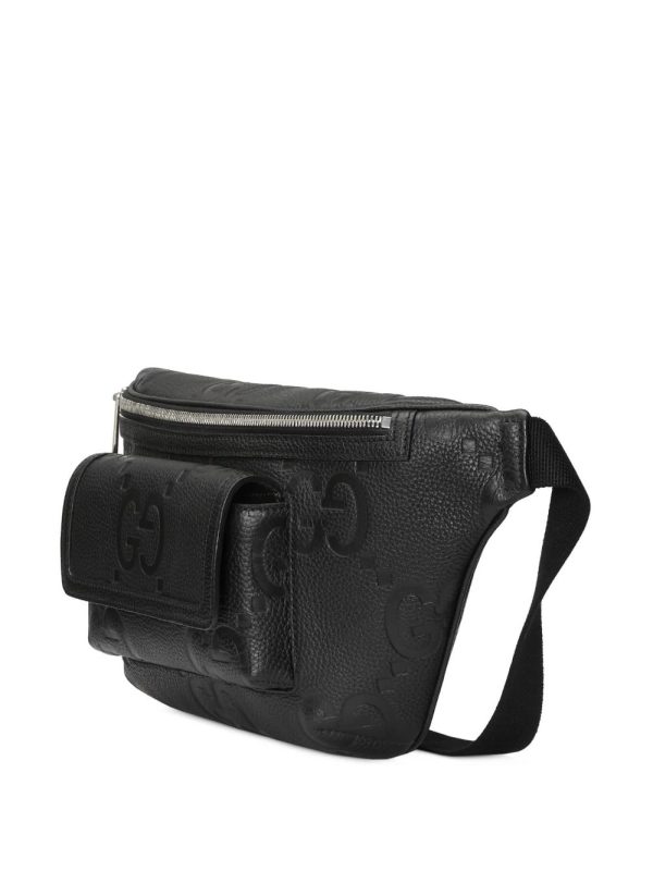 Gucci Jumbo GG monogram embossed belt bag - Image 4