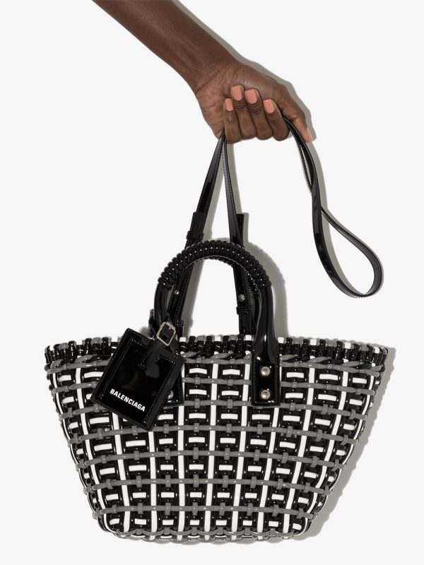 Balenciaga XS Bistro Basket tote bag - Image 4