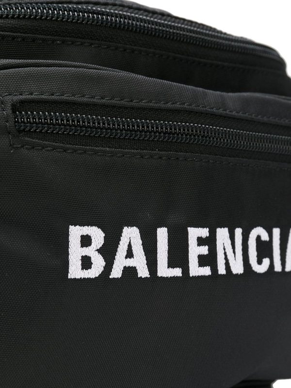 Balenciaga Black Wheel Cross Body bag - Image 4