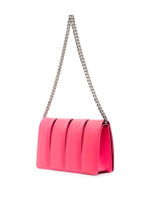 Alexander McQueen The Slash studded chain-link bag - Image 4