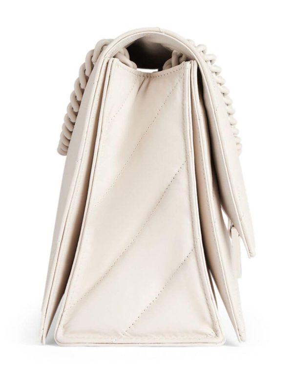 Balenciaga medium Crush chain-strap quilted shoulder bag - Image 4