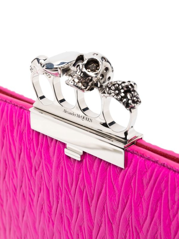 Alexander McQueen signature four-ring clutch bag - Image 4