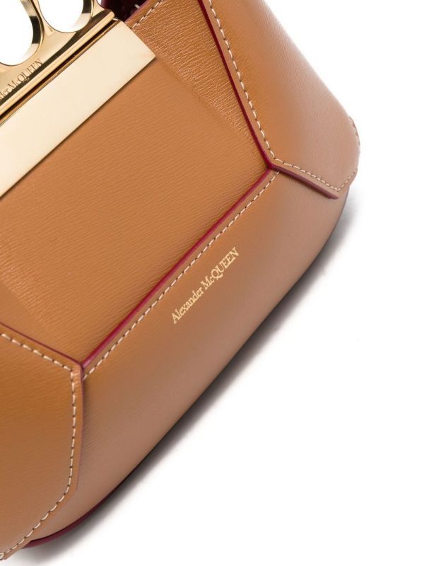 Alexander McQueen The Jewelled leather mini bag - Image 4