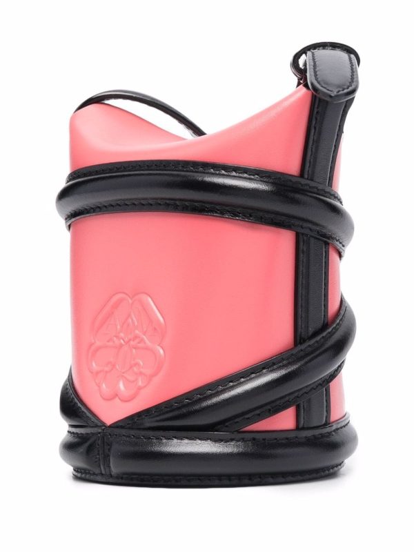 Alexander McQueen The mini Curve bucket bag - Image 4