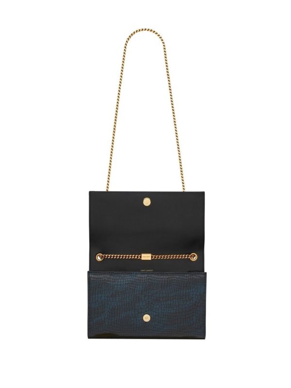 Saint Laurent embossed-effect chain-link bag - Image 4