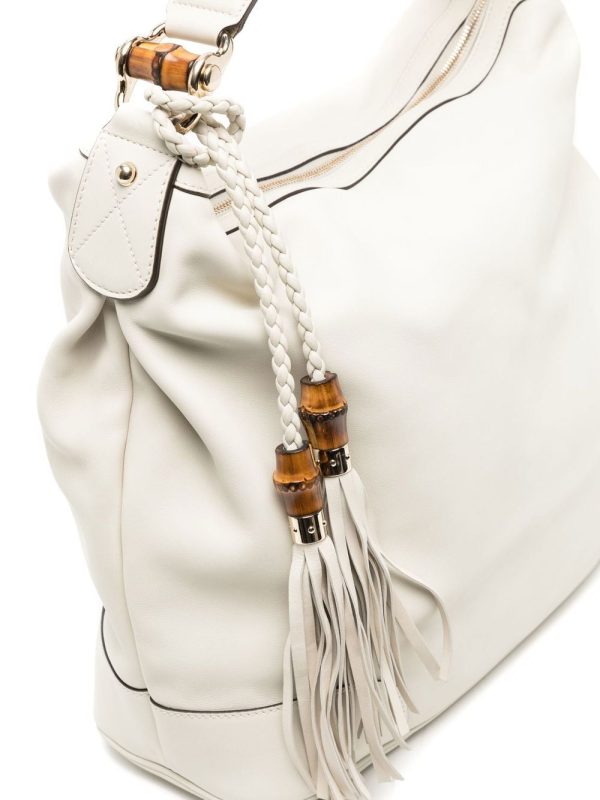 Gucci Bamboo-detail tote bag - Image 4