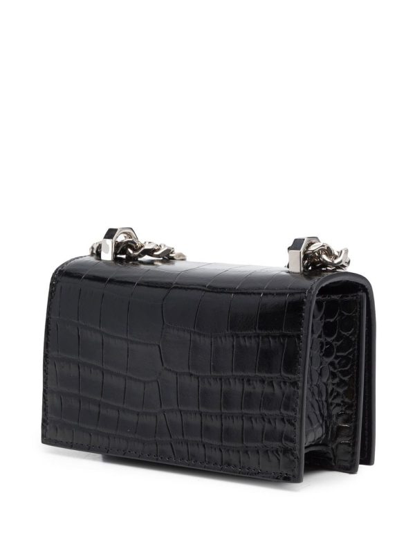 Alexander McQueen mini jewelled satchel - Image 4