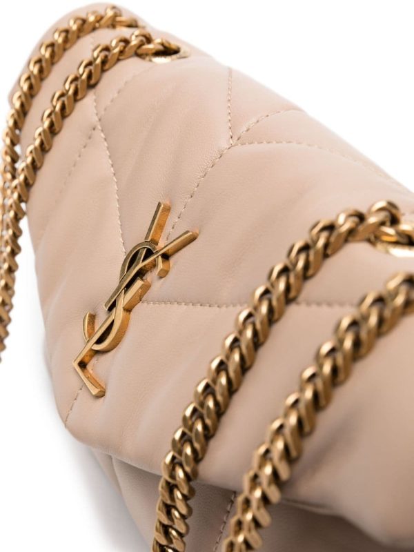 Saint Laurent logo-plaque quilted crossbody bag - Image 5