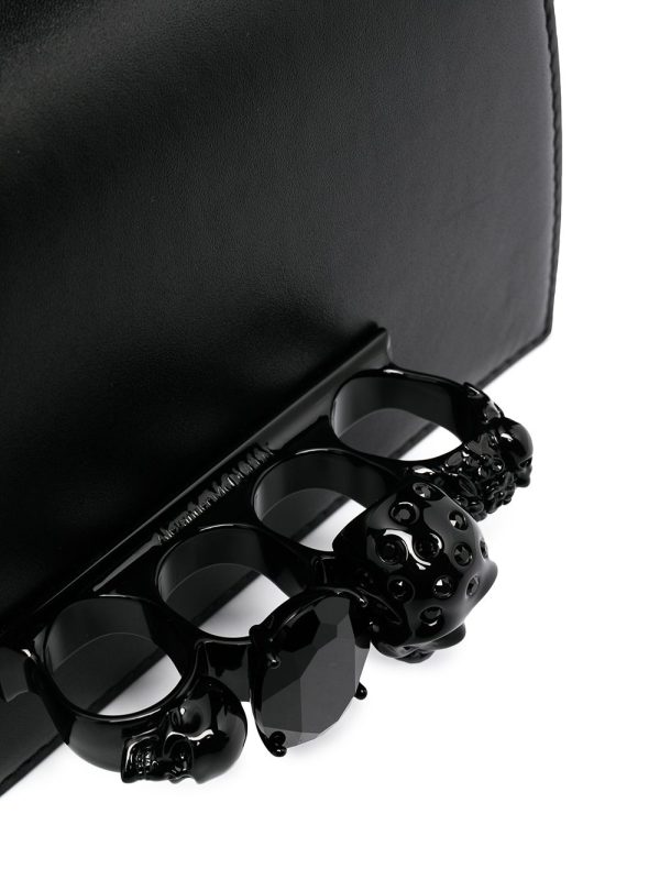 Alexander McQueen mini Jewelled Satchel crossbody bag - Image 4