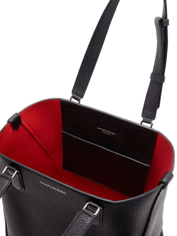 Alexander McQueen medium The Edge leather tote bag - Image 4