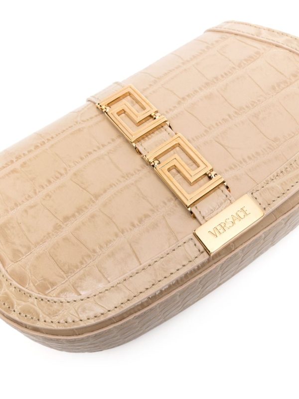 Versace Greca Goddess embossed shoulder bag - Image 5