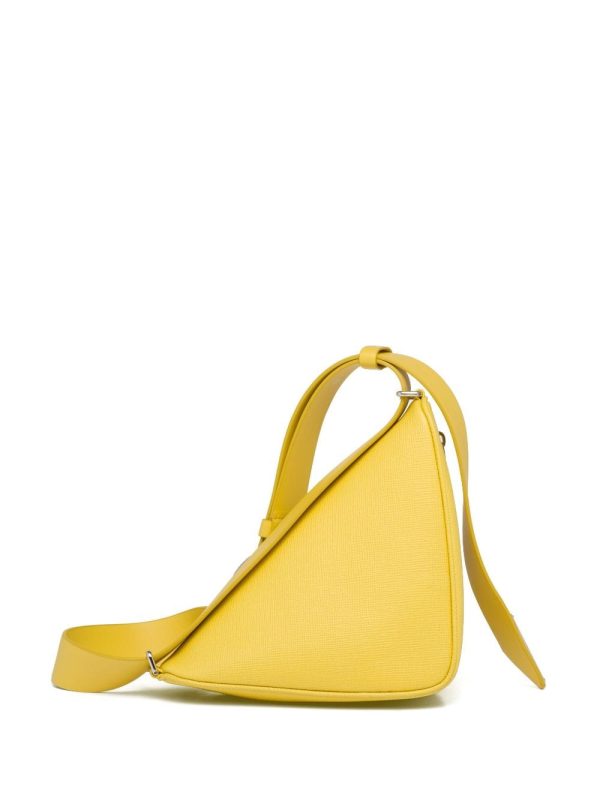 Prada Triangle logo-plaque shoulder bag - Image 4