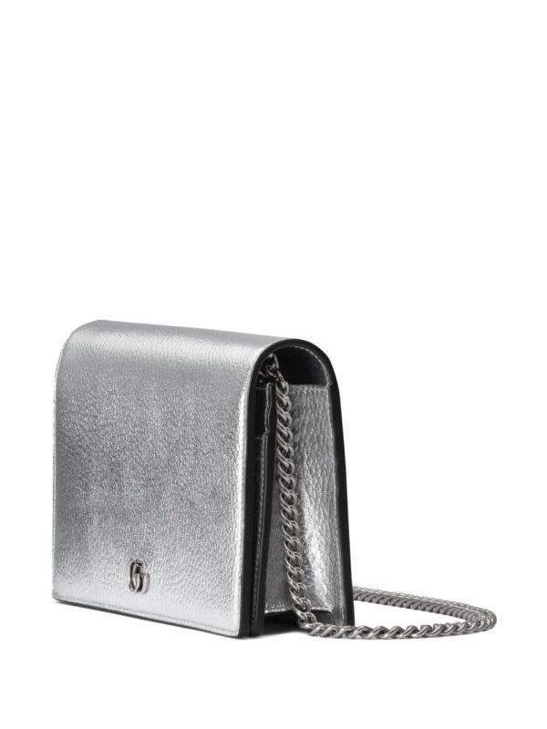 Gucci Double G logo shoulder bag - Image 4