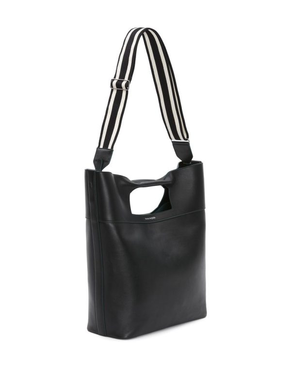 Alexander McQueen leather logo print tote bag - Image 4