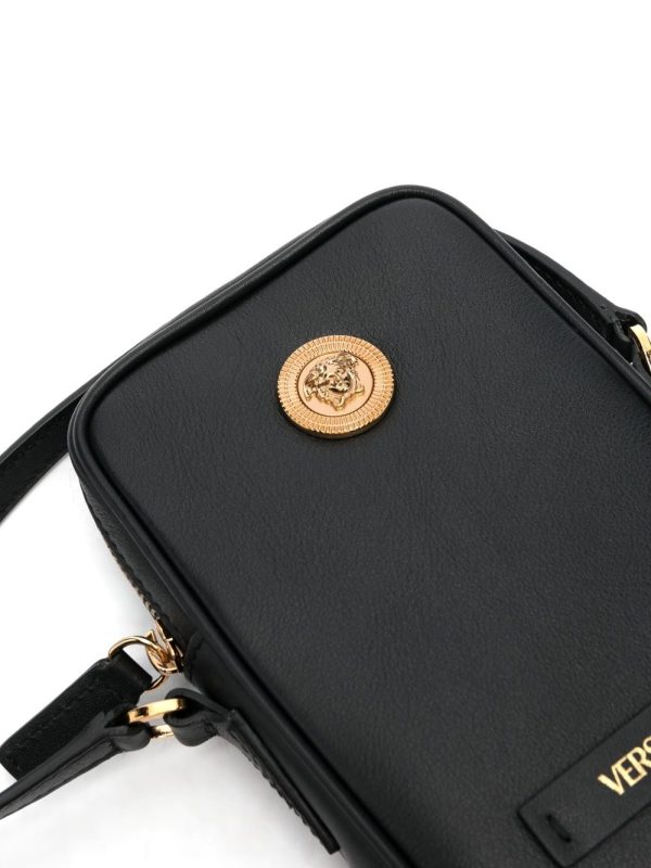 Versace Medusa plaque messenger bag - Image 4