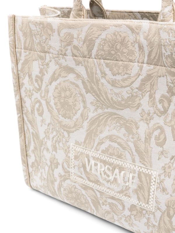 Versace large Barocco Athena tote bag - Image 4