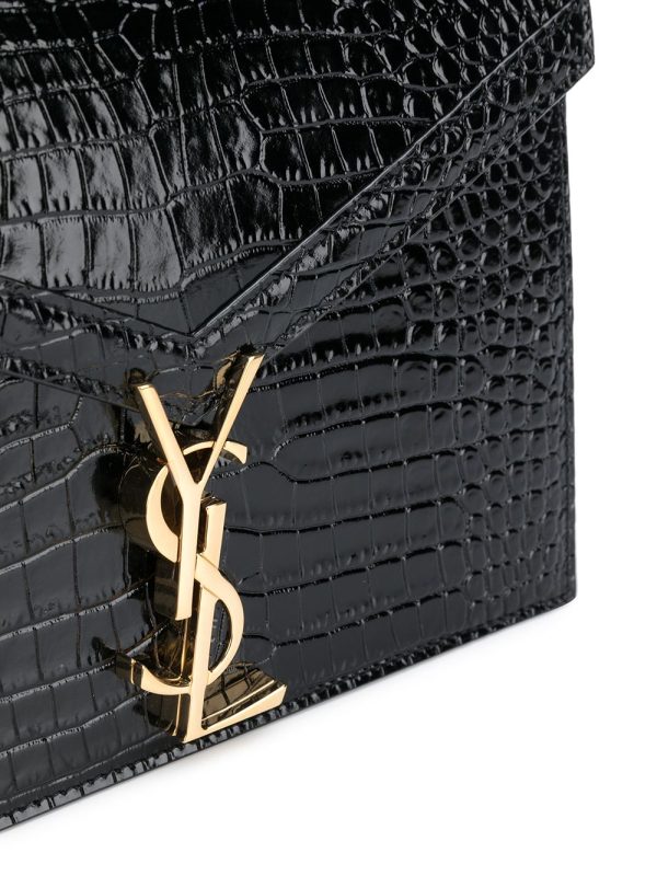 Saint Laurent Cassandra crocodile-embossed bag - Image 4