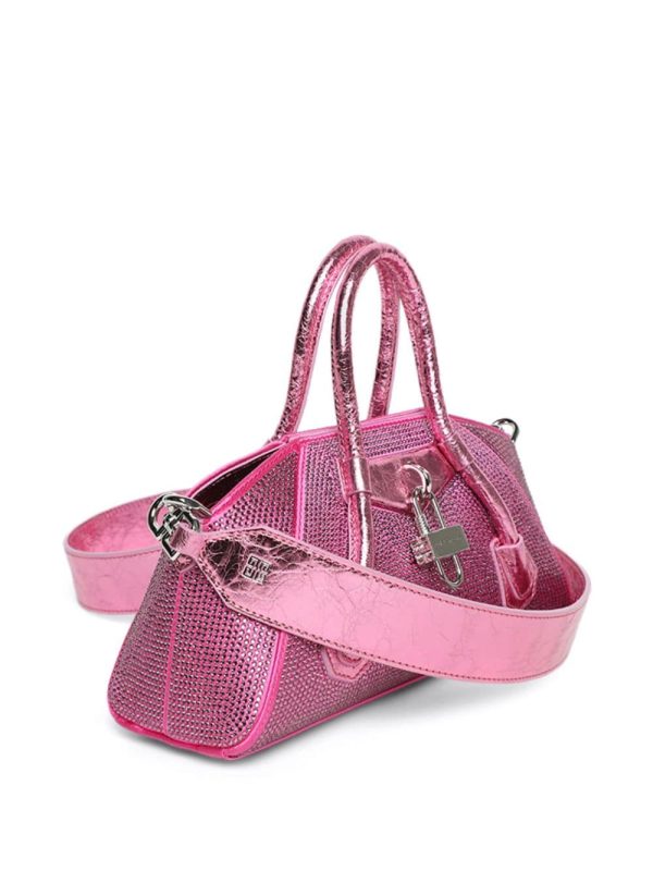 Givenchy mini Antigona Stretch crystal-embellished bag - Image 4