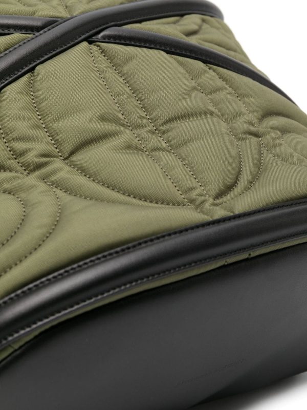 Alexander McQueen Pansies quilted backpack - Image 4