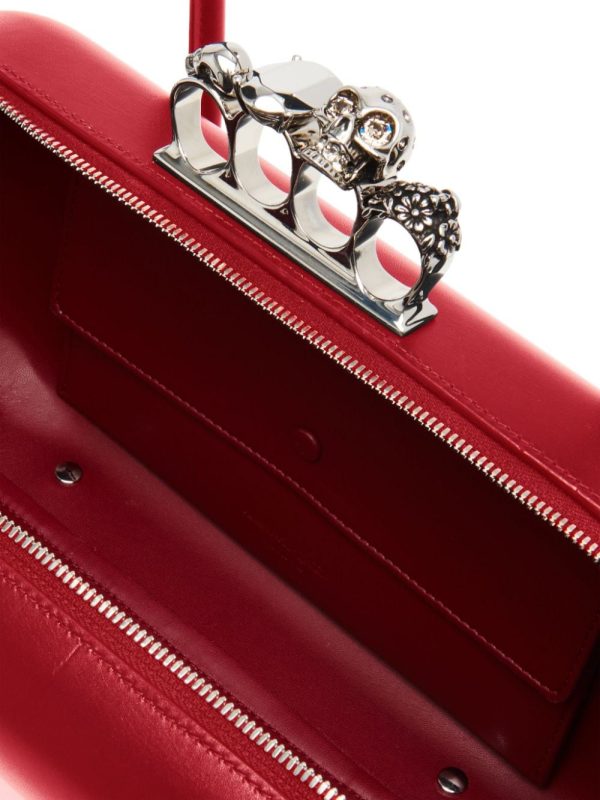 Alexander McQueen The Reverse leather clutch - Image 4