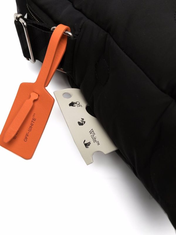 Off-White Meteor quilted messenger bag - Image 4