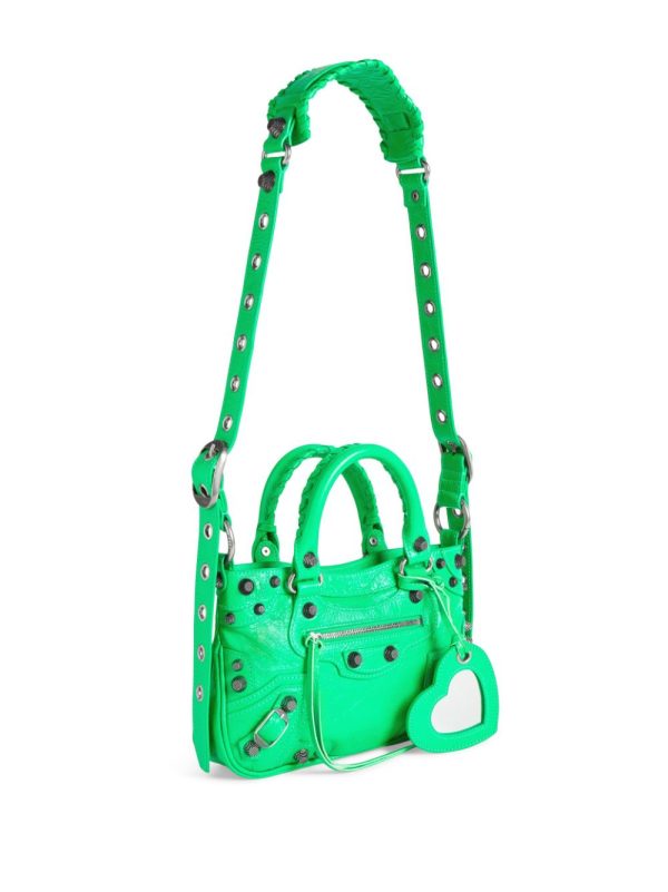 Balenciaga small Neo Cagole leather tote bag - Image 4