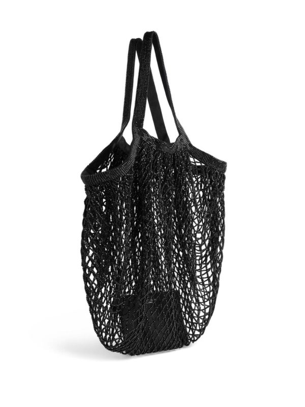 Balenciaga large 24/7 rhinestone-detail tote bag - Image 4