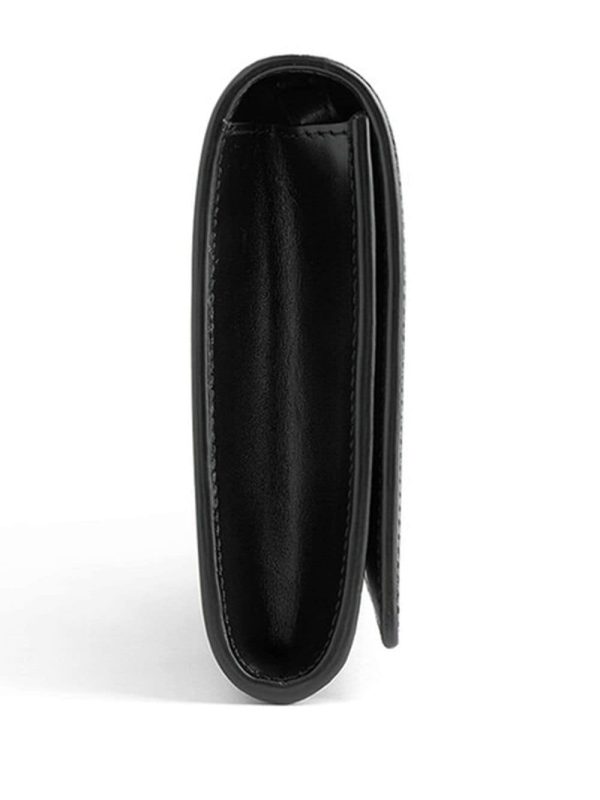 Balenciaga Maxi BB-embellished leather clutch - Image 4