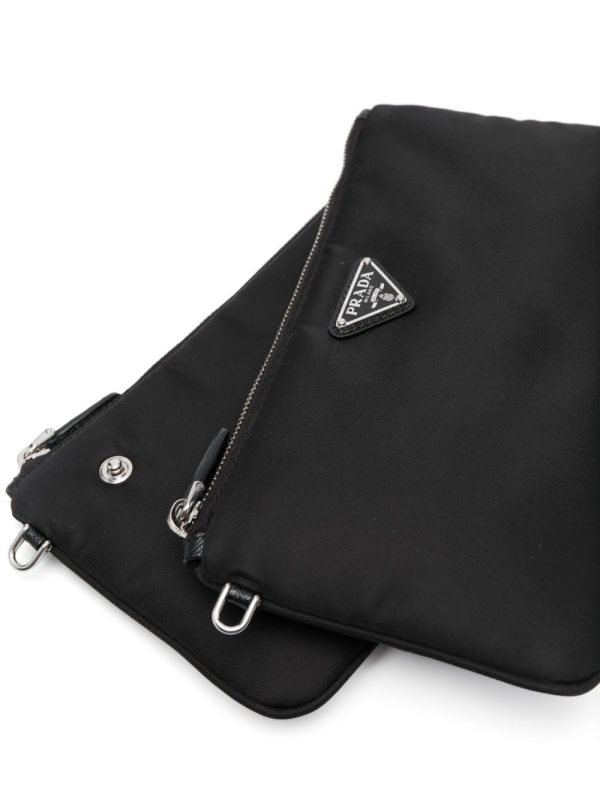 Prada Re-Nylon partitioned clutch - Image 4