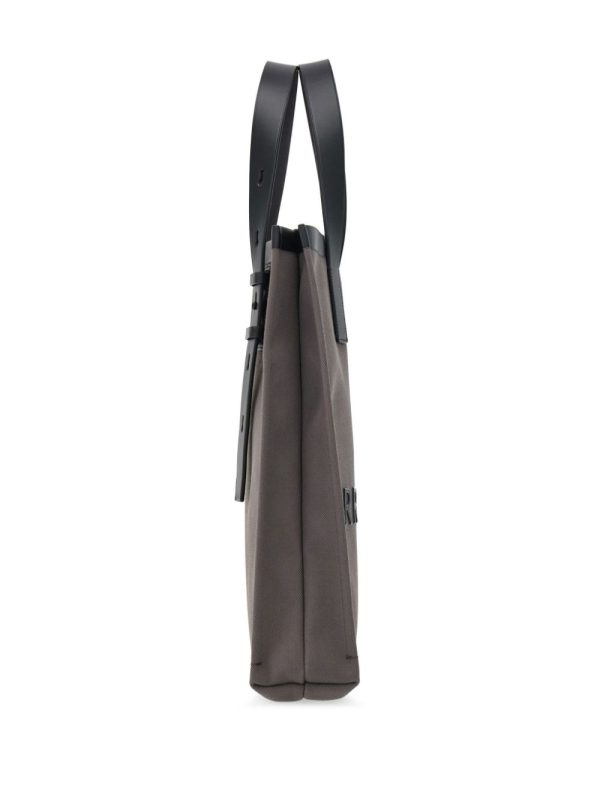 Ferragamo logo-plaque leather tote bag - Image 4