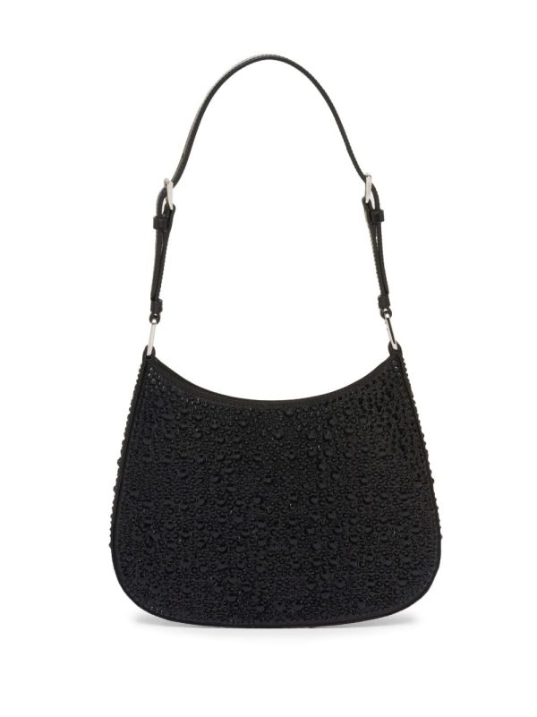 Prada Cleo crystal-embellished shoulder bag - Image 4