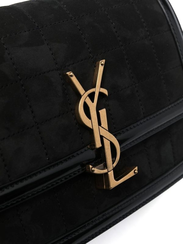 Saint Laurent YSL logo-plaque shoulder bag - Image 4