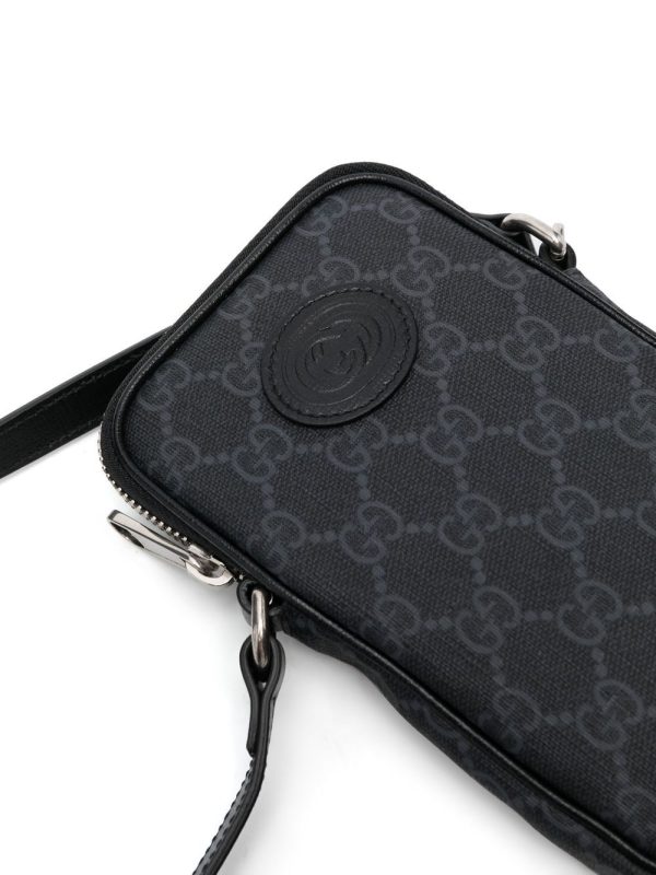 Gucci monogram-pattern shoulder bag - Image 4