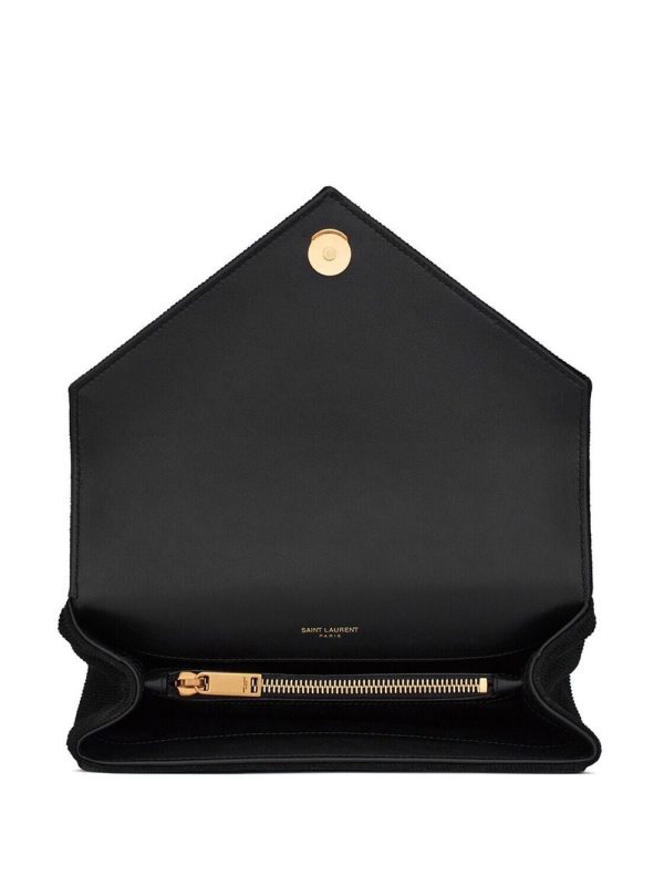 Saint Laurent College medium quilted chain bag - Image 4