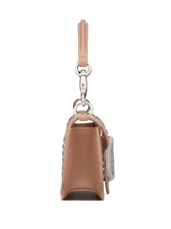 Valentino Garavani Locò crystal-embellished shoulder bag - Image 4
