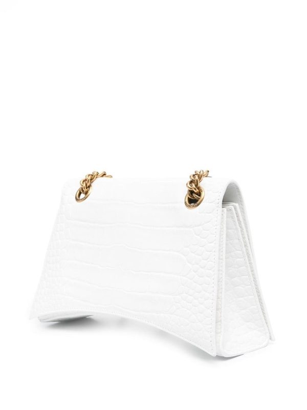 Balenciaga Crush crocodile-embossed crossbody bag - Image 4