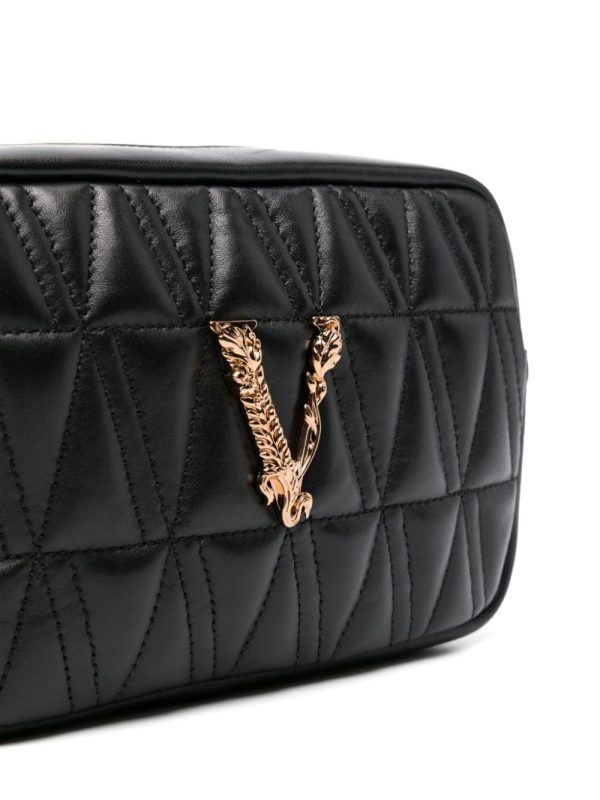 Versace Virtus quilted crossbody bag - Image 4
