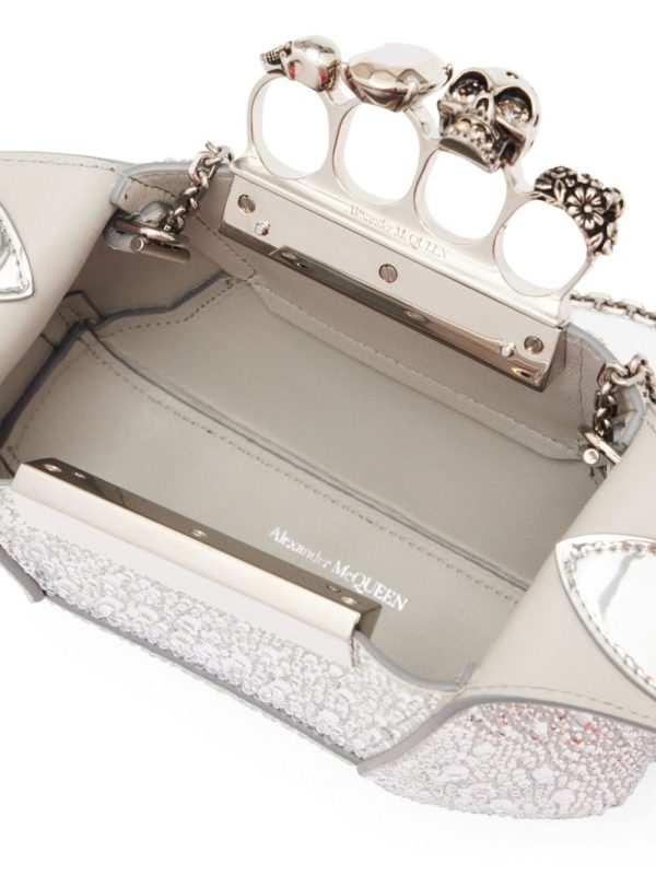 Alexander McQueen The Jewelled crystal mini bag - Image 4