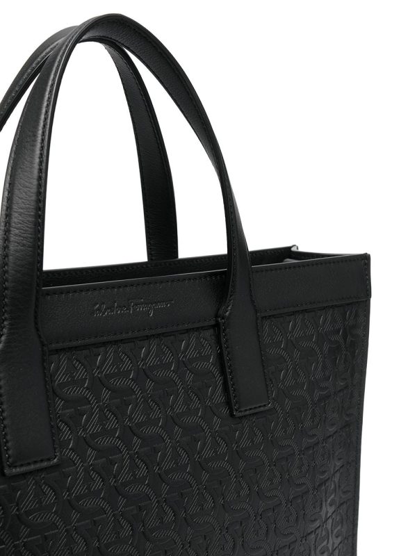 Ferragamo logo-embossed tote bag - Image 4
