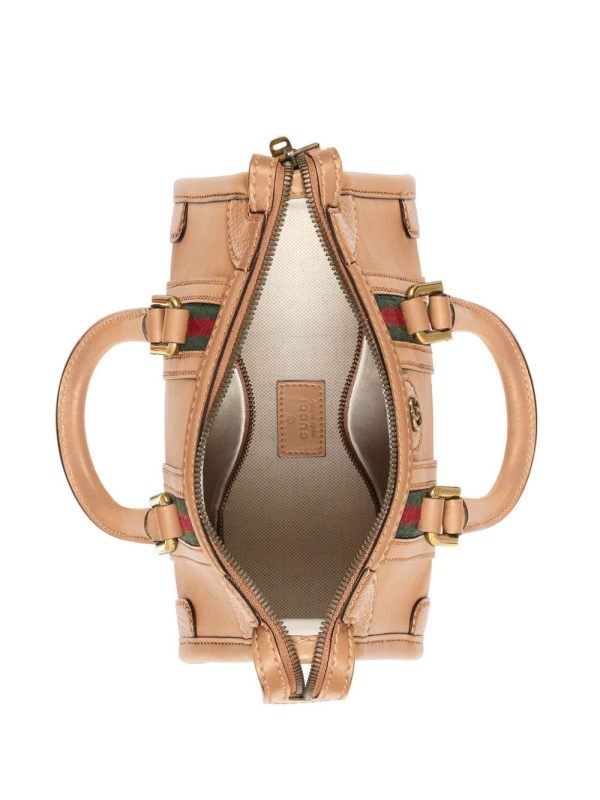 Gucci Doppia G striped tote - Image 4
