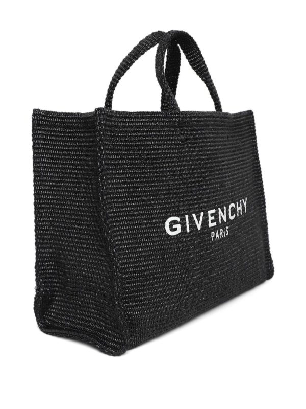 Givenchy large G-Tote raffia bag - Image 4