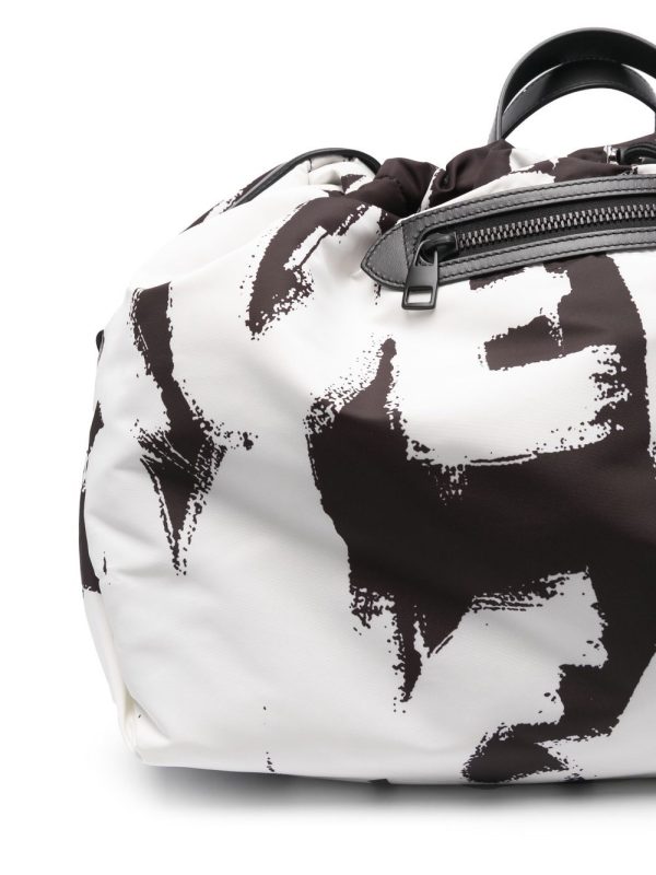 Alexander McQueen graffiti logo-print tote bag - Image 3