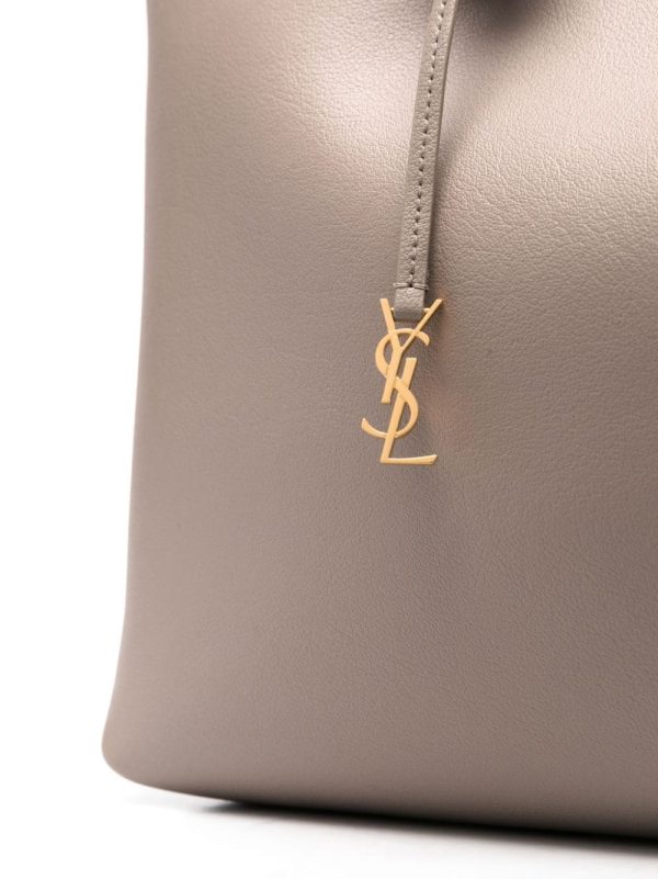 Saint Laurent Shopping logo-plaque tote bag - Image 4