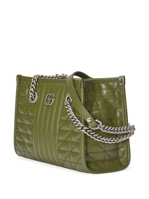 Gucci small GG Marmont quilted tote bag - Image 4