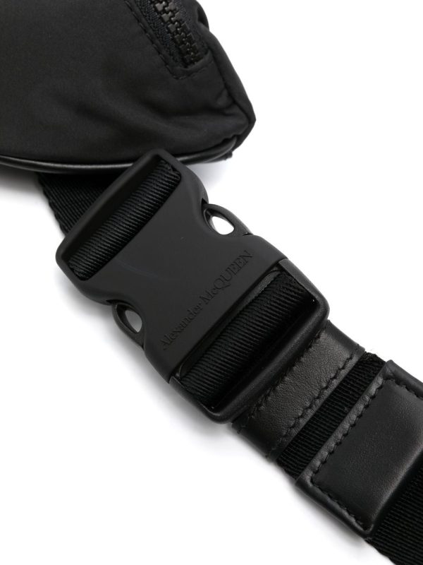 Alexander McQueen Graffiti logo-print belt bag - Image 3